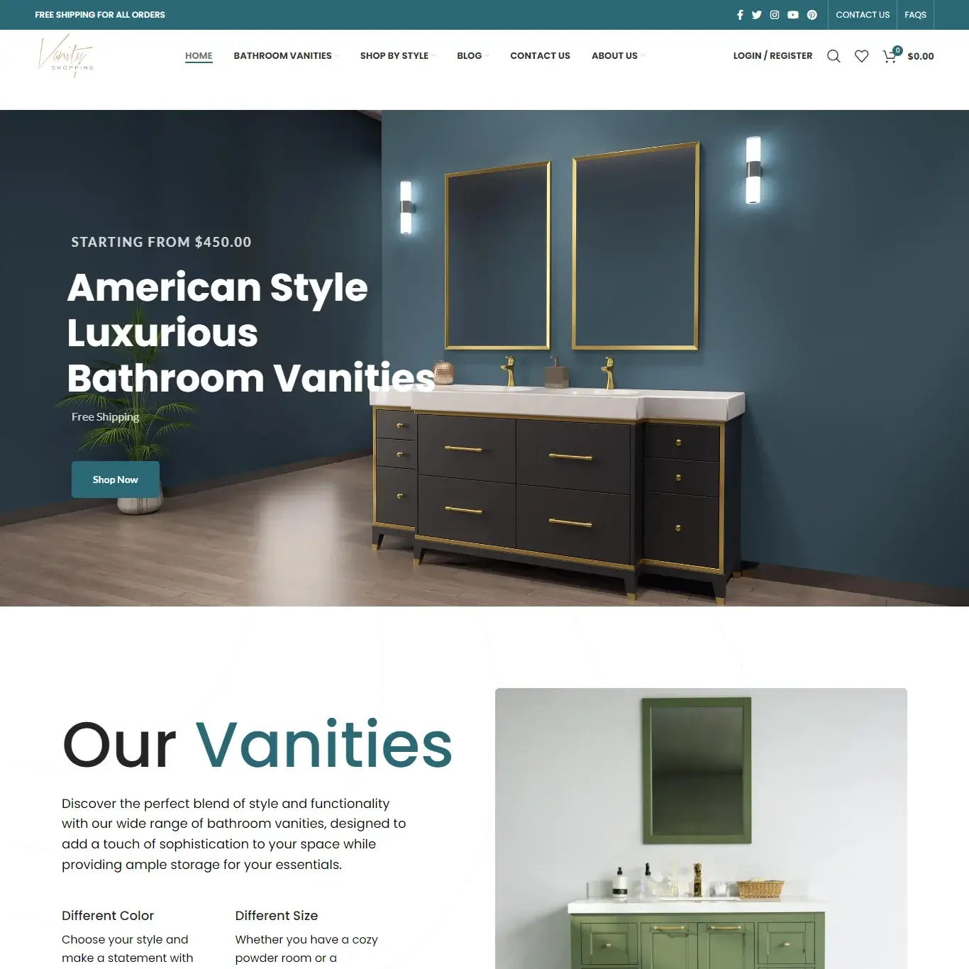 Vanity Shopping